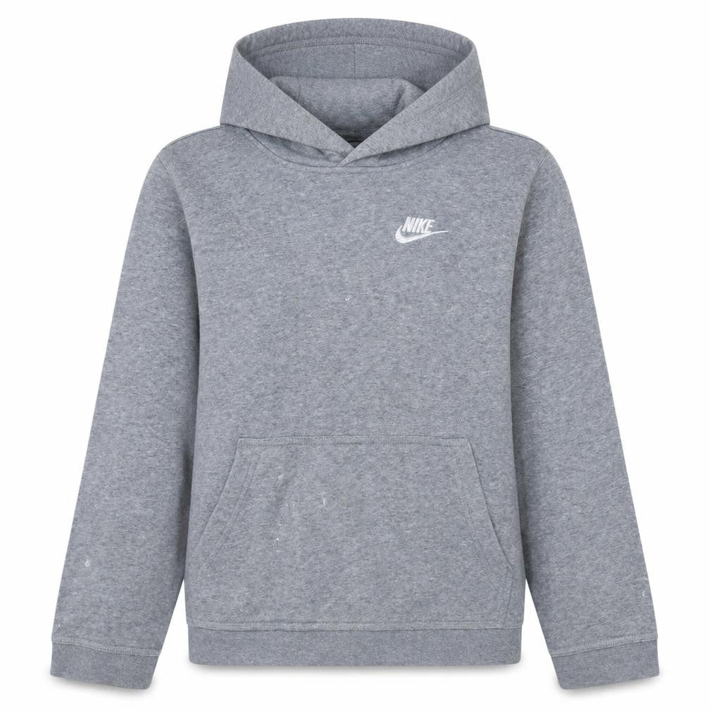 Boys UK Size 12-13 Years Nike Grey Pullover Hoodie