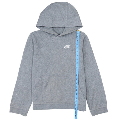 Boys UK Size 12-13 Years Nike Grey Pullover Hoodie