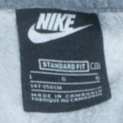 Boys UK Size 12-13 Years Nike Grey Pullover Hoodie