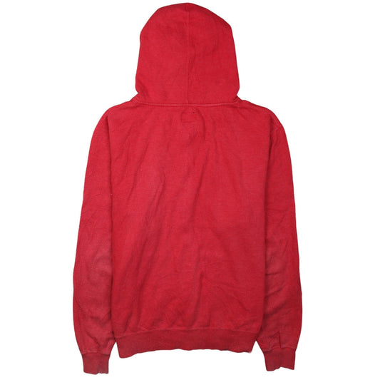 Boys UK Size L DC Red Full Zip Hoodie