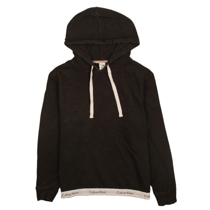 Womens UK Size M Calvin Klein Black Pullover Hoodie