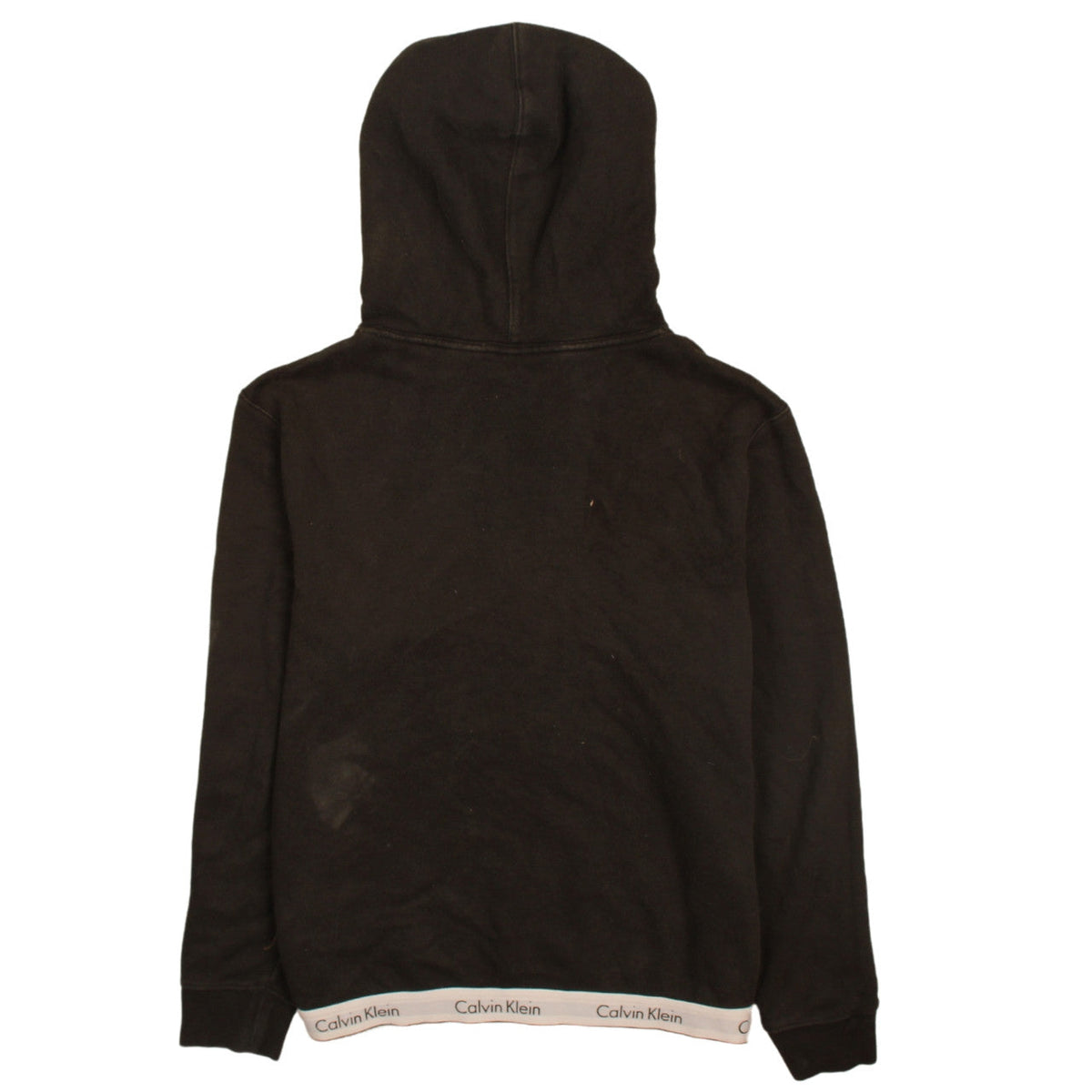 Womens UK Size M Calvin Klein Black Pullover Hoodie