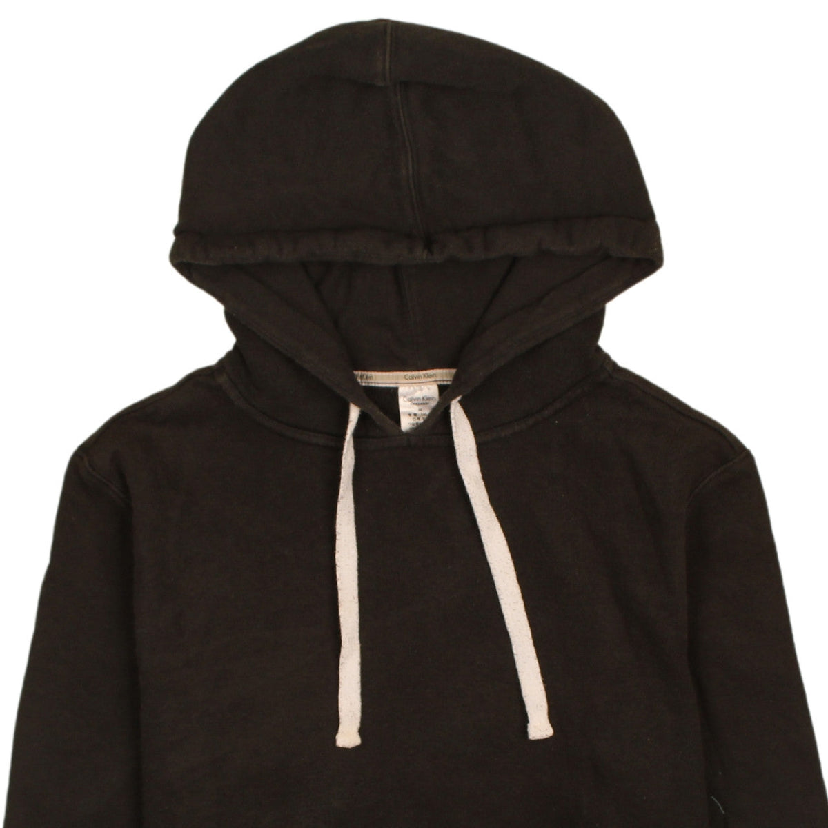 Womens UK Size M Calvin Klein Black Pullover Hoodie