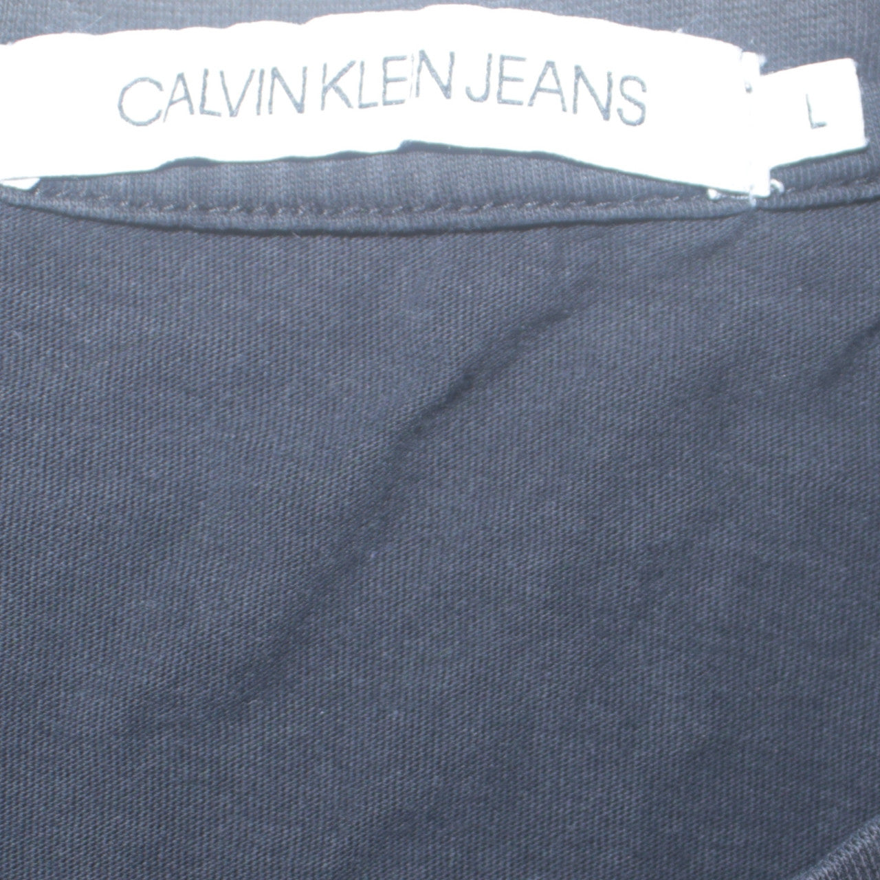 Mens UK Size L Calvin Klein Black  T-Shirt