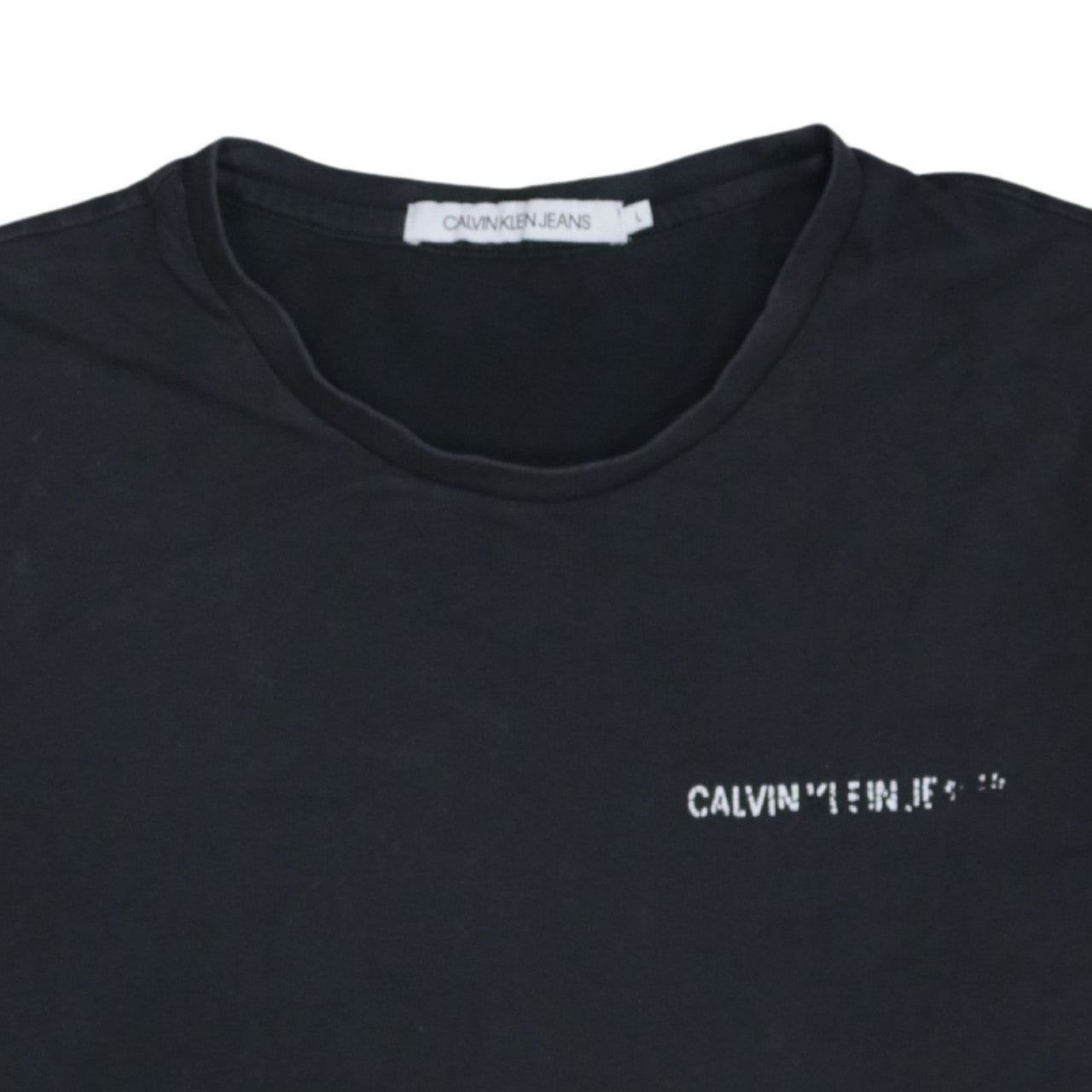 Mens UK Size L Calvin Klein Black  T-Shirt