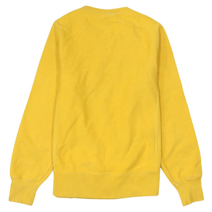 Mens UK Size L Champion Yellow Pullover Sweatshirt
