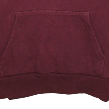 Ellesse Men's Red Pullover Hoodie Size M Logo Fleece Sweatshirt