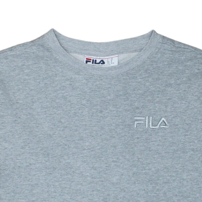 FILA Men's Grey Crew Neck Pullover Sweatshirt Size M