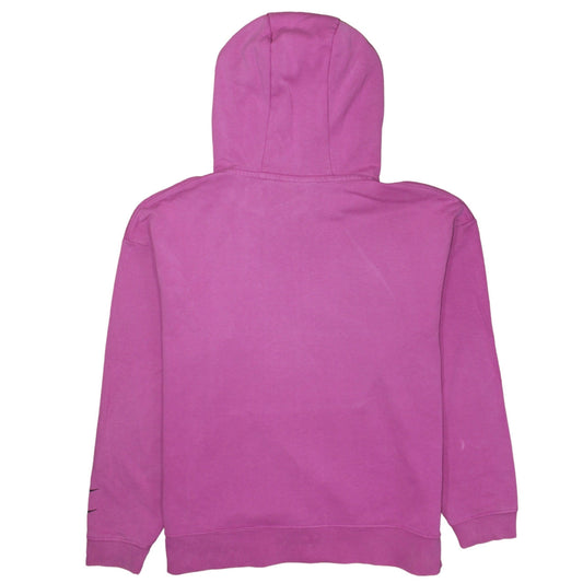 Womens UK Size L Nike Pink Pullover Hoodie