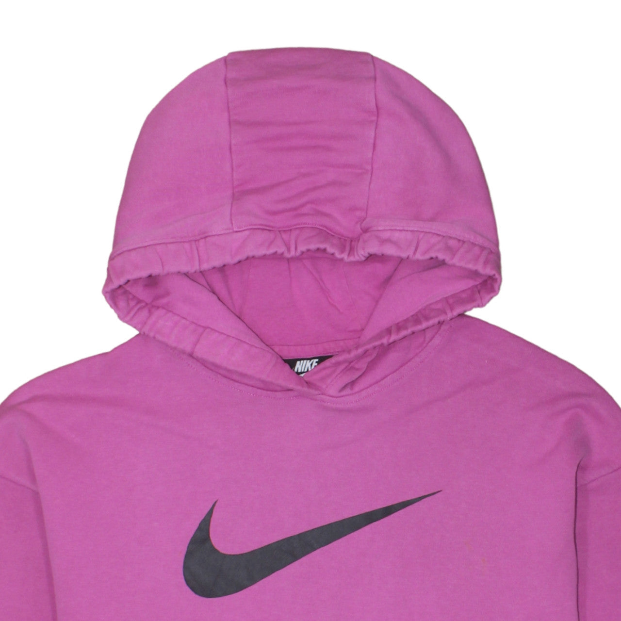 Womens UK Size L Nike Pink Pullover Hoodie