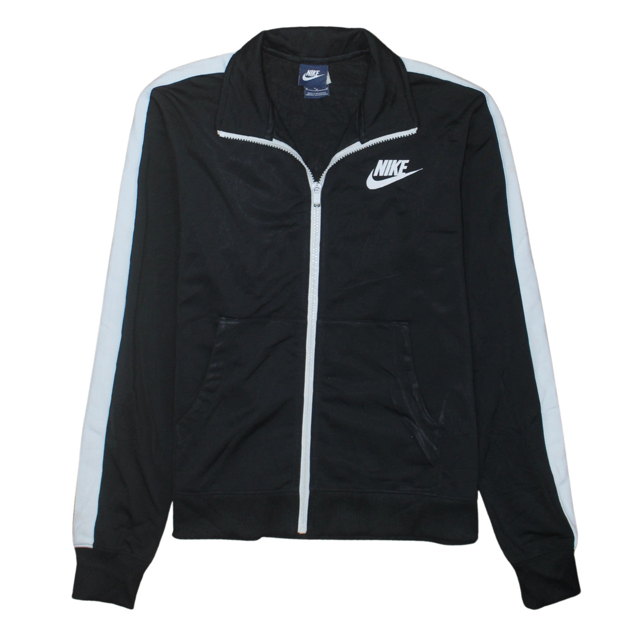 Mens UK Size M Nike Black Full Zip Sweatshirt