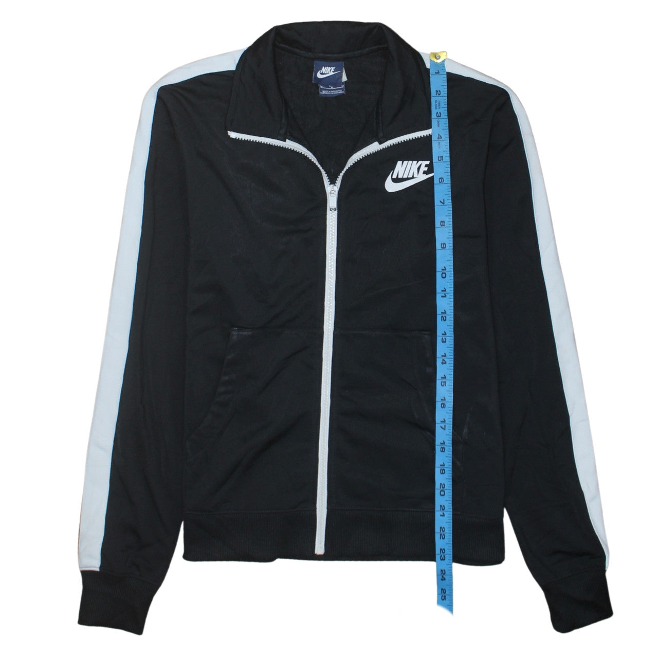 Mens UK Size M Nike Black Full Zip Sweatshirt