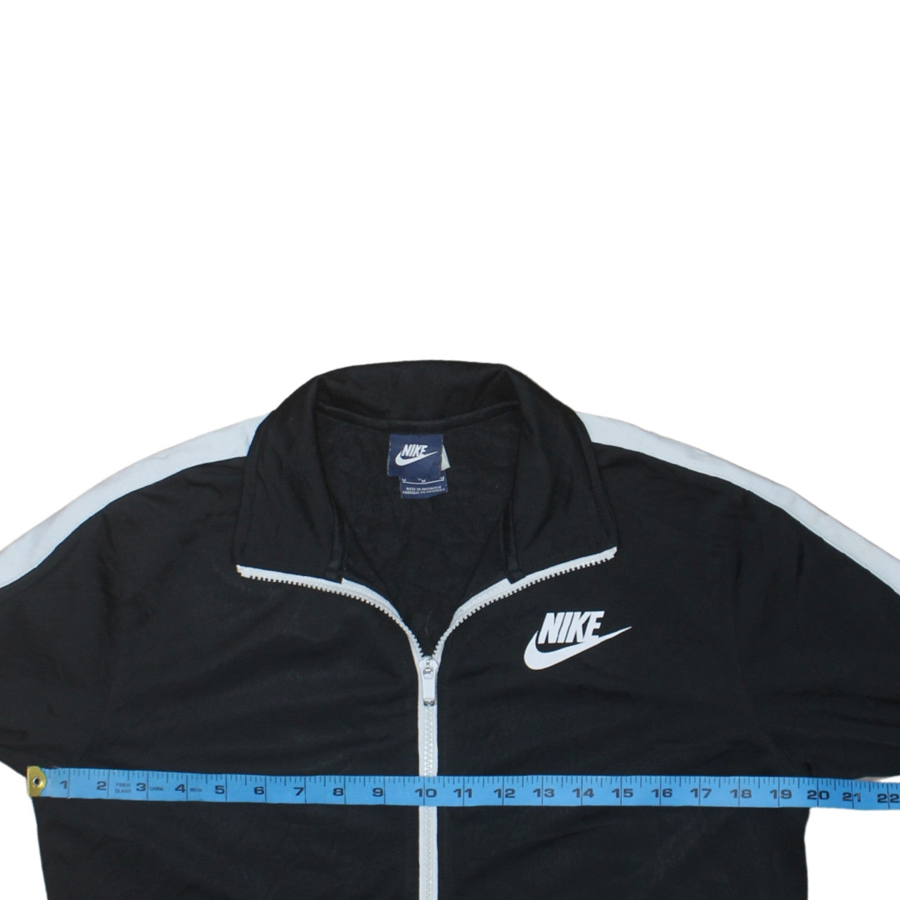 Mens UK Size M Nike Black Full Zip Sweatshirt