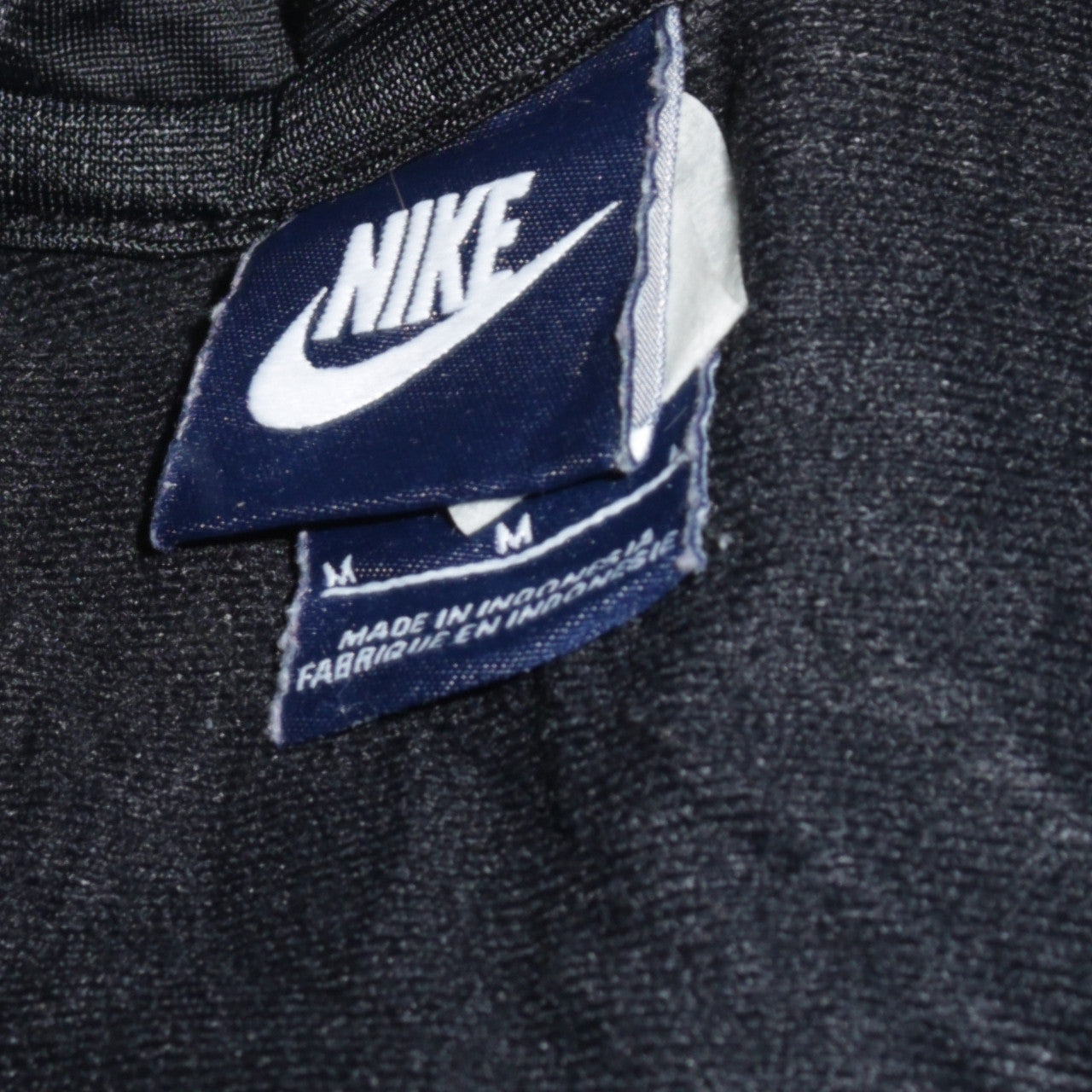 Mens UK Size M Nike Black Full Zip Sweatshirt