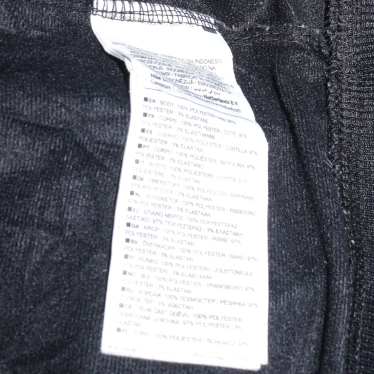 Mens UK Size M Nike Black Full Zip Sweatshirt