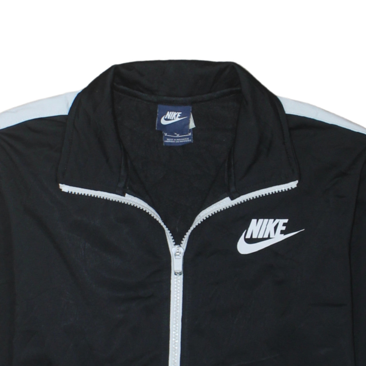 Mens UK Size M Nike Black Full Zip Sweatshirt