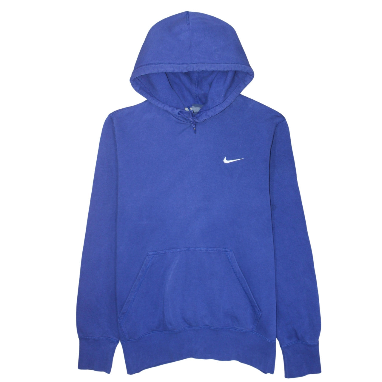 Mens UK Size M Nike Blue Pullover Hoodie