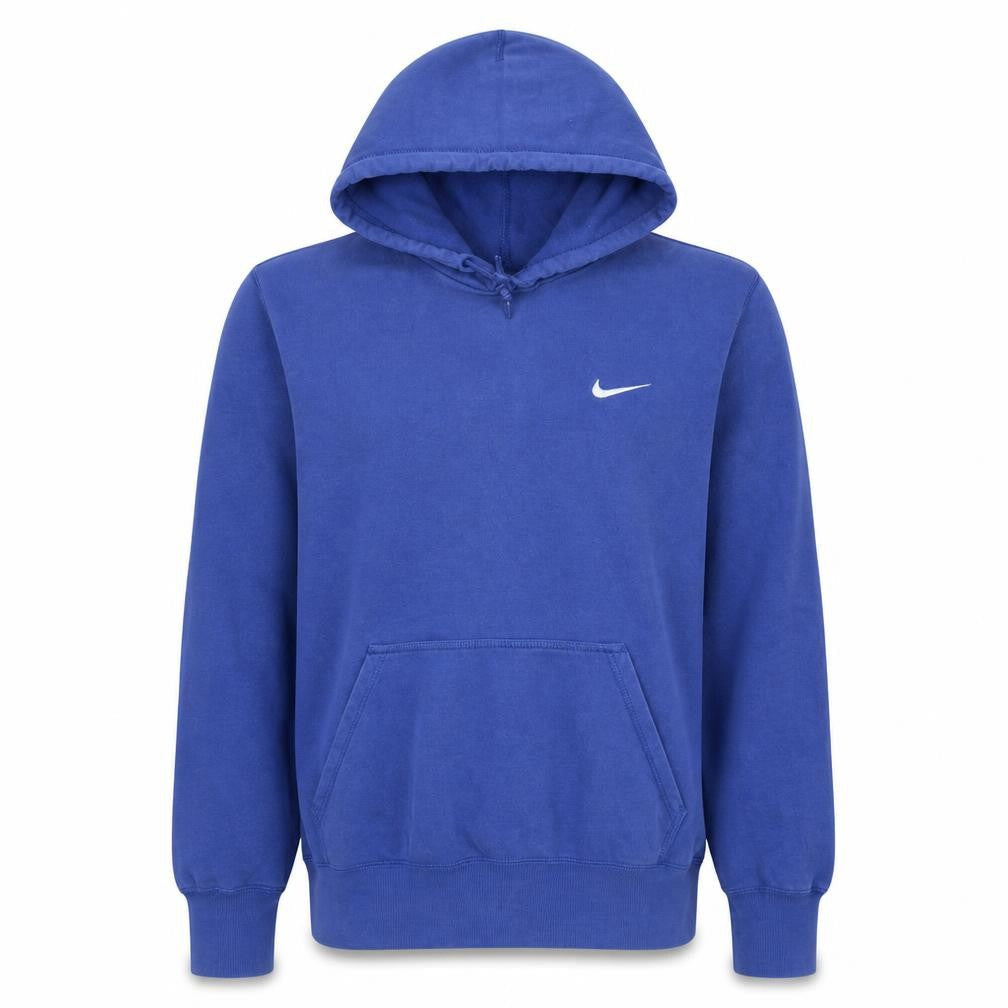 Mens UK Size M Nike Blue Pullover Hoodie