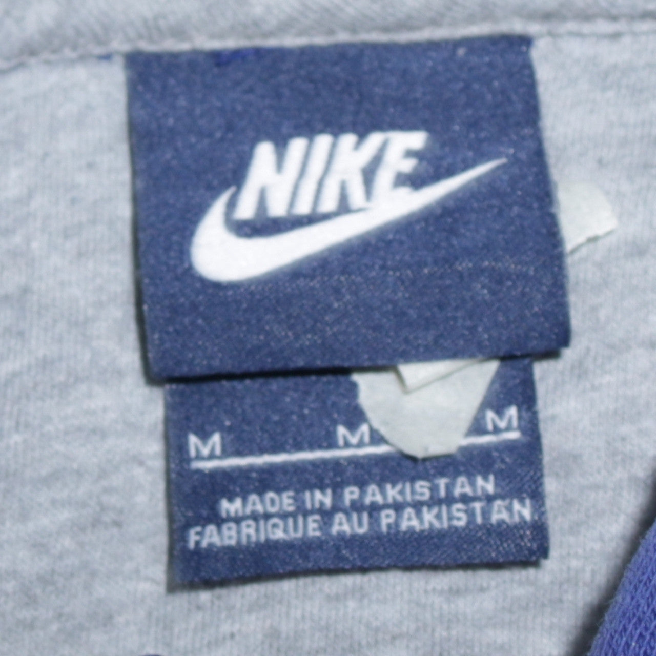 Mens UK Size M Nike Blue Pullover Hoodie