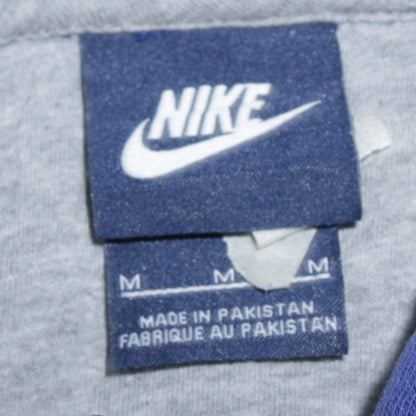 Mens UK Size M Nike Blue Pullover Hoodie