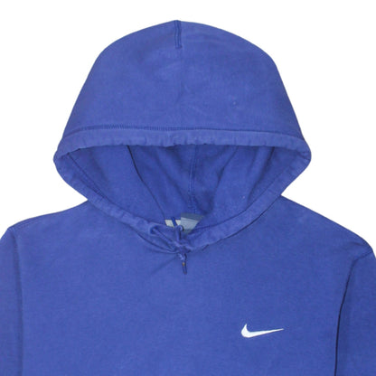 Mens UK Size M Nike Blue Pullover Hoodie