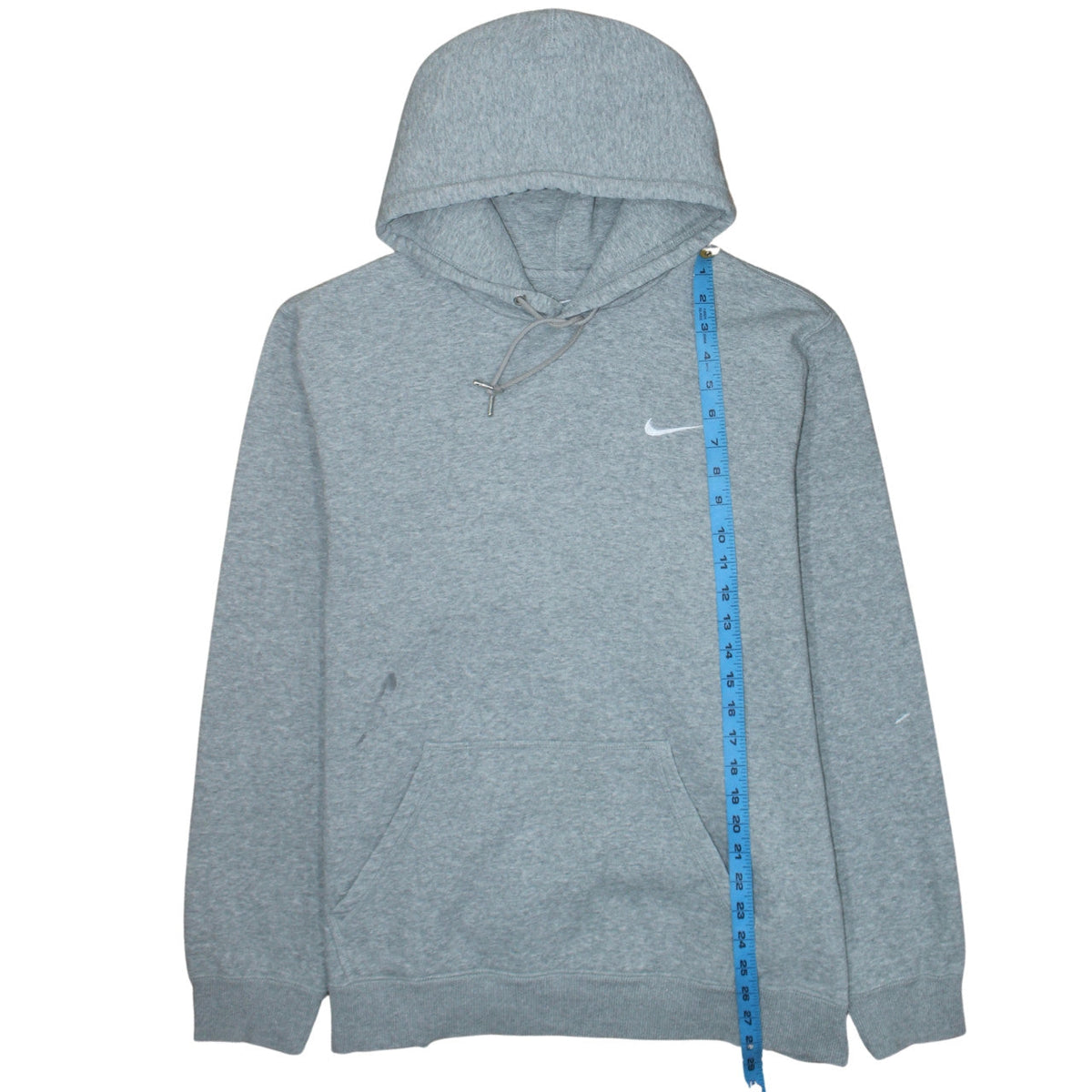 Mens UK Size 2XL Nike Grey Pullover Hoodie
