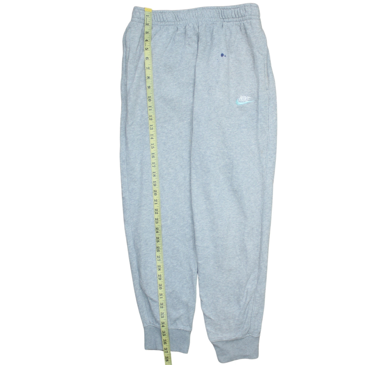 Mens UK Size M Nike Regular Fit Sweatpants Grey Trousers