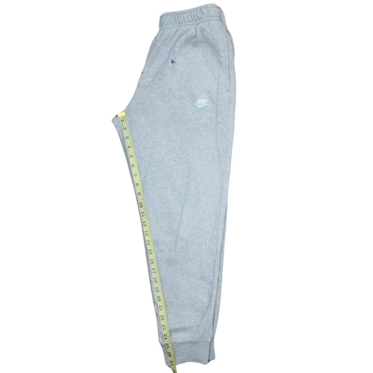 Mens UK Size M Nike Regular Fit Sweatpants Grey Trousers