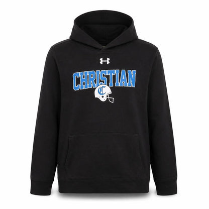 Mens UK Size M Under armour Black Pullover Hoodie