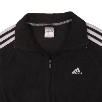 Womens UK Size M adidas Black Basic Jacket
