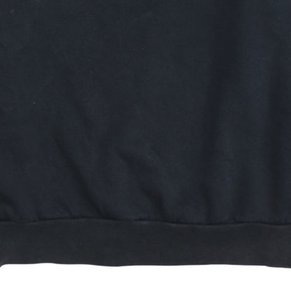 adidas Men's Black Crew Neck Regular Fit Sweatshirt L Sports Fleece