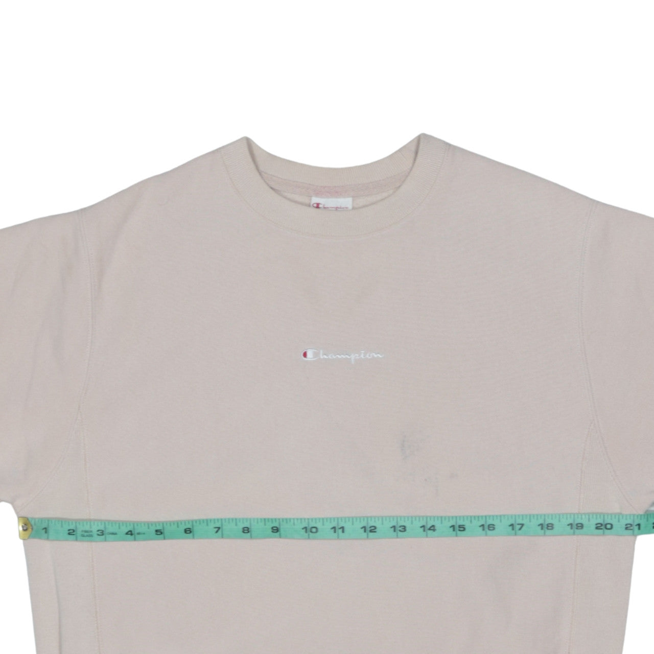 Womens UK Size S Champion Beige Pullover Sweatshirt