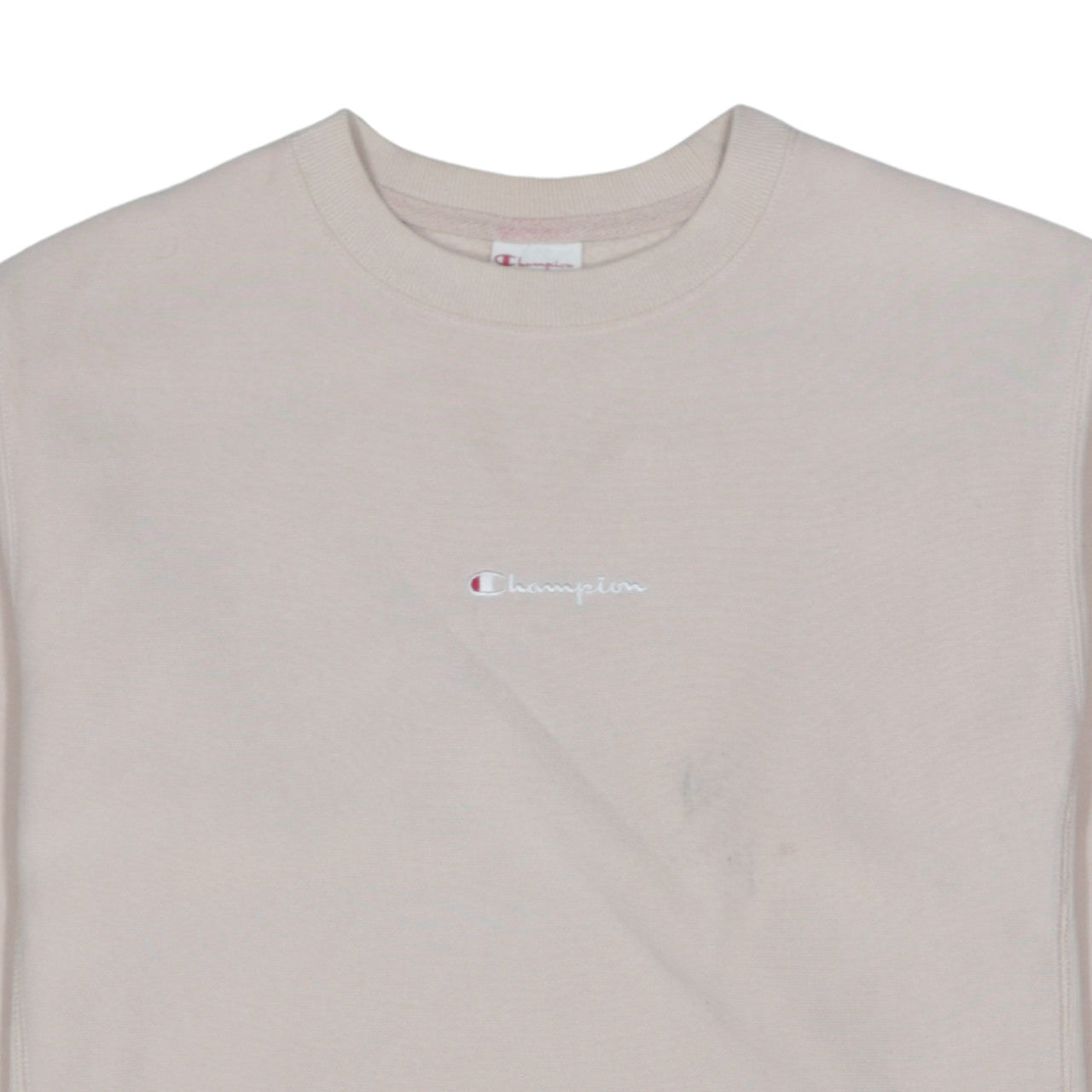 Womens UK Size S Champion Beige Pullover Sweatshirt