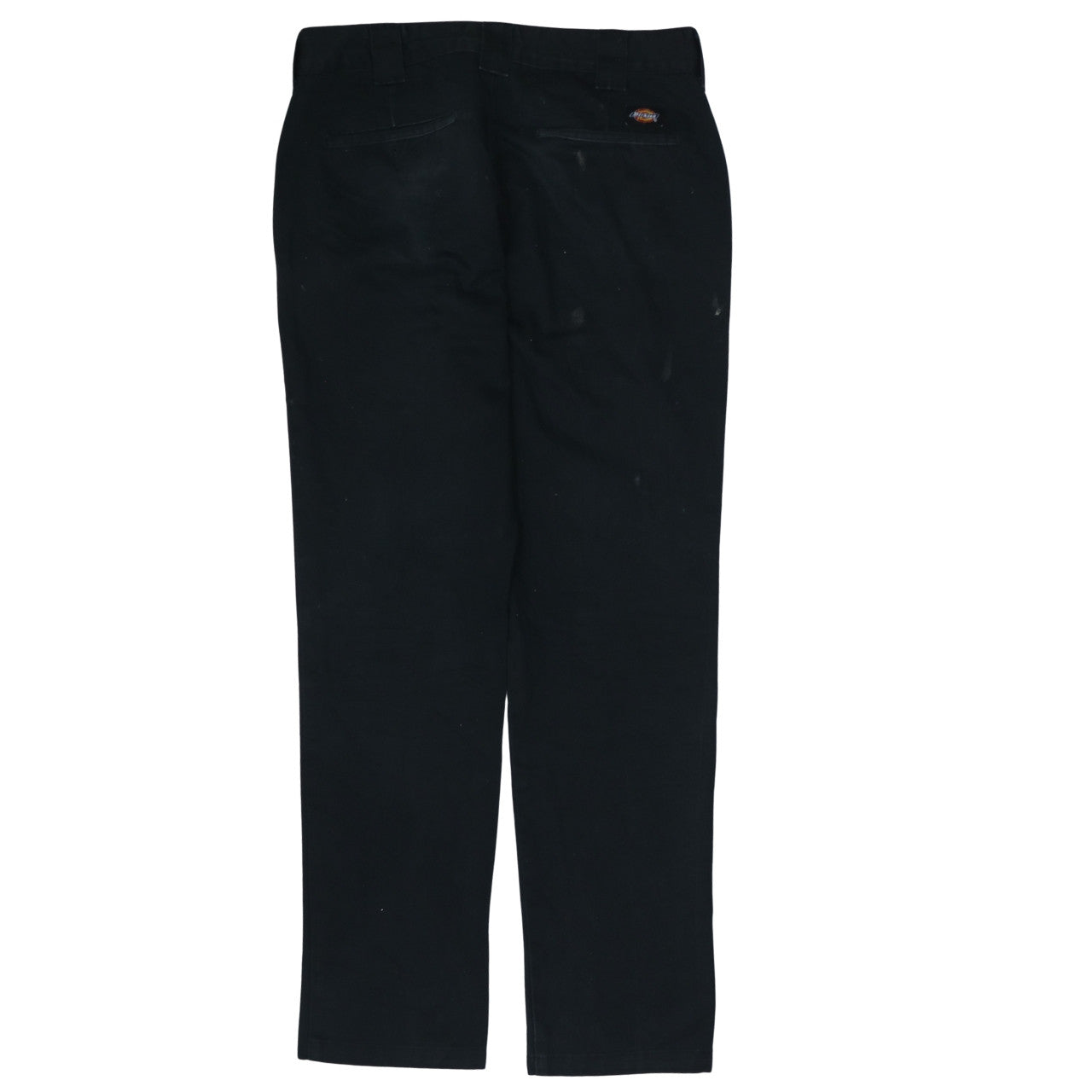 Mens UK Size 32 Dickies Regular Fit Chino Black Trousers