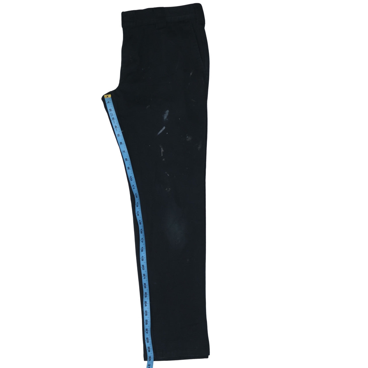 Mens UK Size 32 Dickies Regular Fit Chino Black Trousers