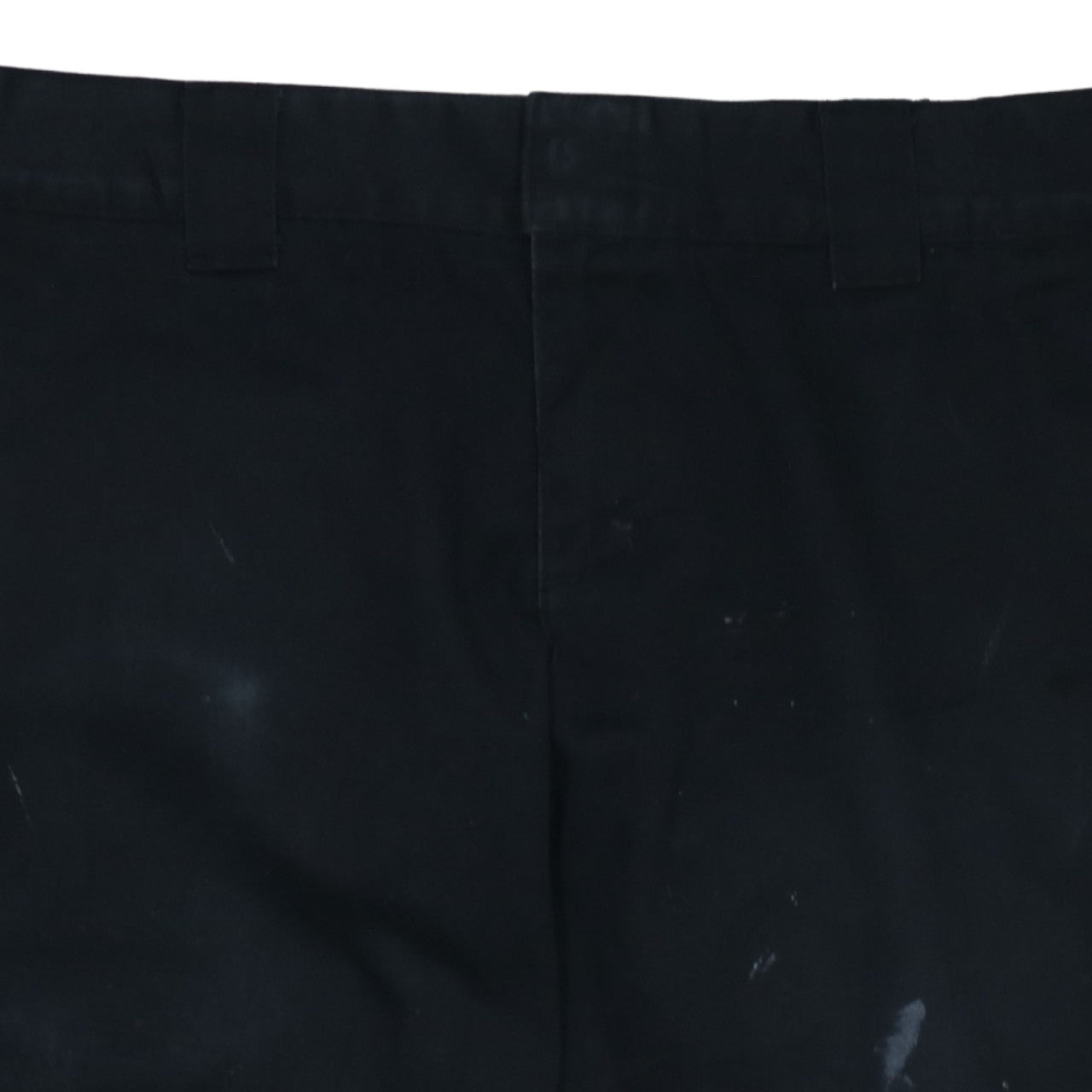 Mens UK Size 32 Dickies Regular Fit Chino Black Trousers