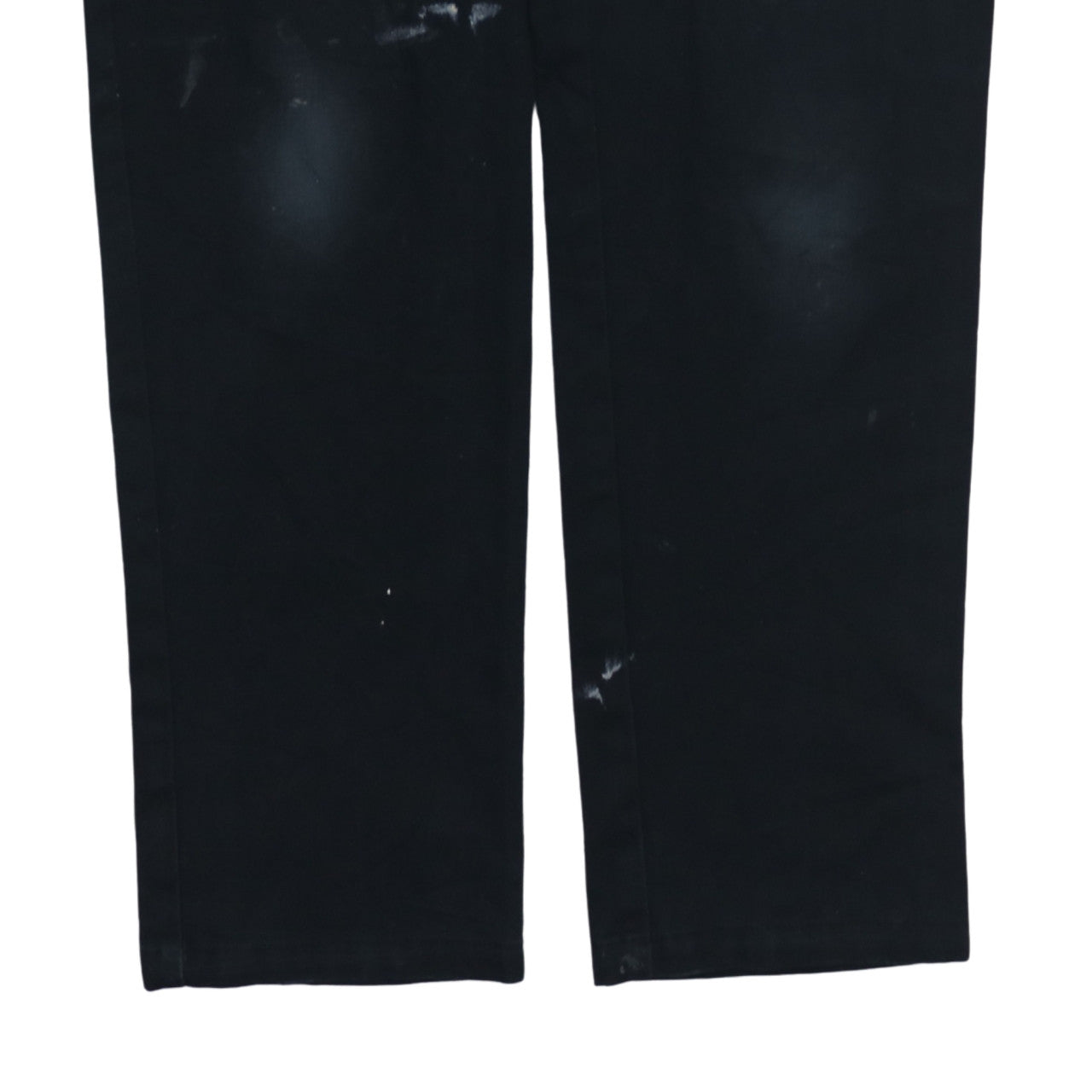 Mens UK Size 32 Dickies Regular Fit Chino Black Trousers