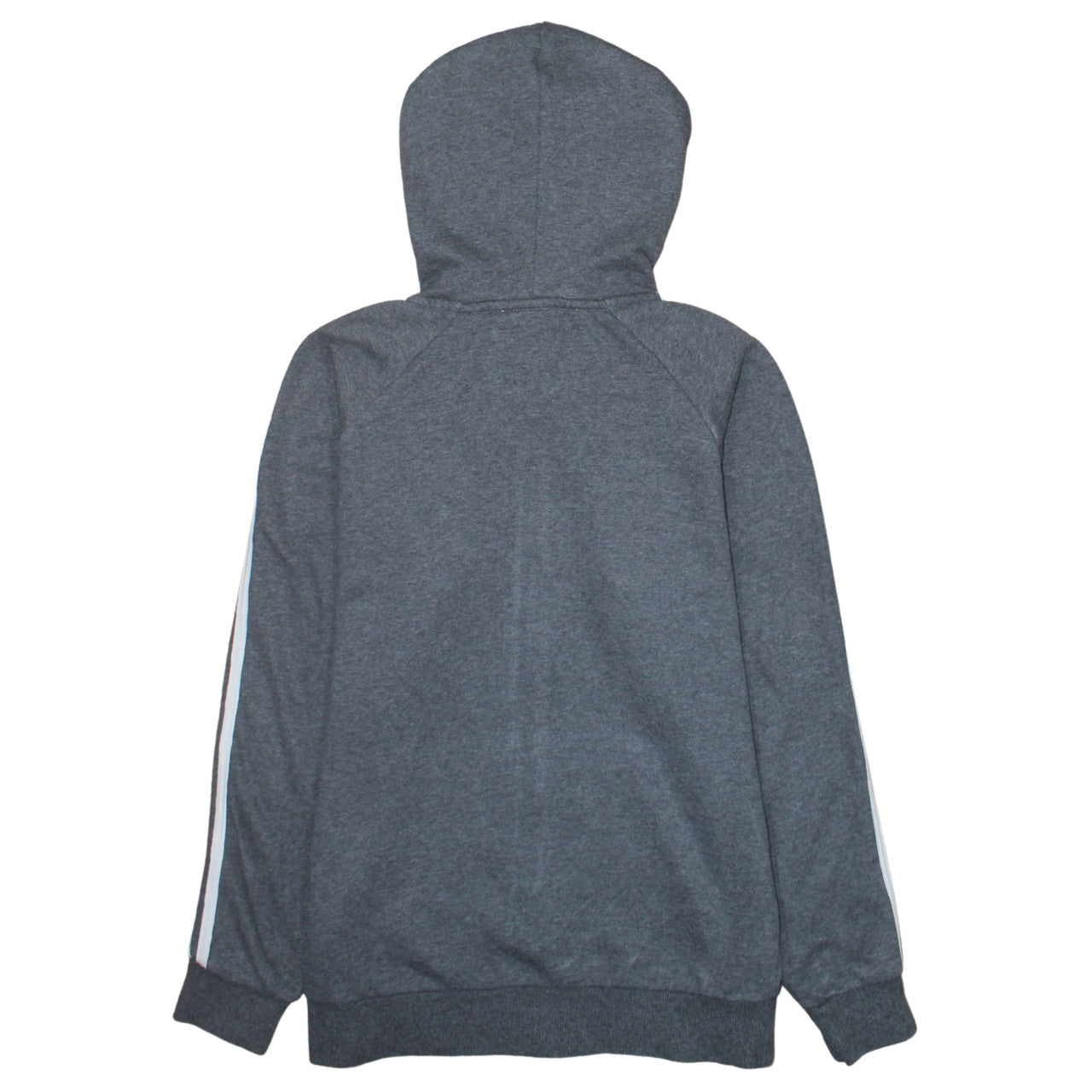 Mens UK Size S adidas Grey Full Zip Hoodie