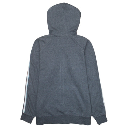 Mens UK Size S adidas Grey Full Zip Hoodie