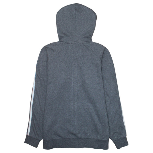 Mens UK Size S adidas Grey Full Zip Hoodie