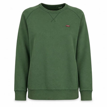 Womens UK Size S Levi's Green Pullover Sweatshirt