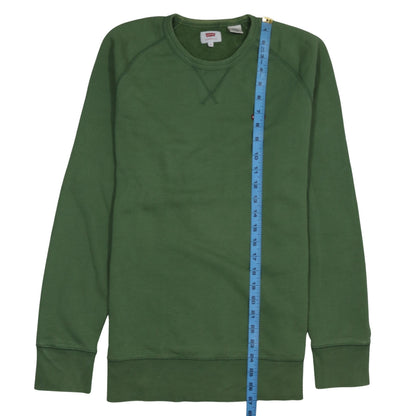 Womens UK Size S Levi's Green Pullover Sweatshirt