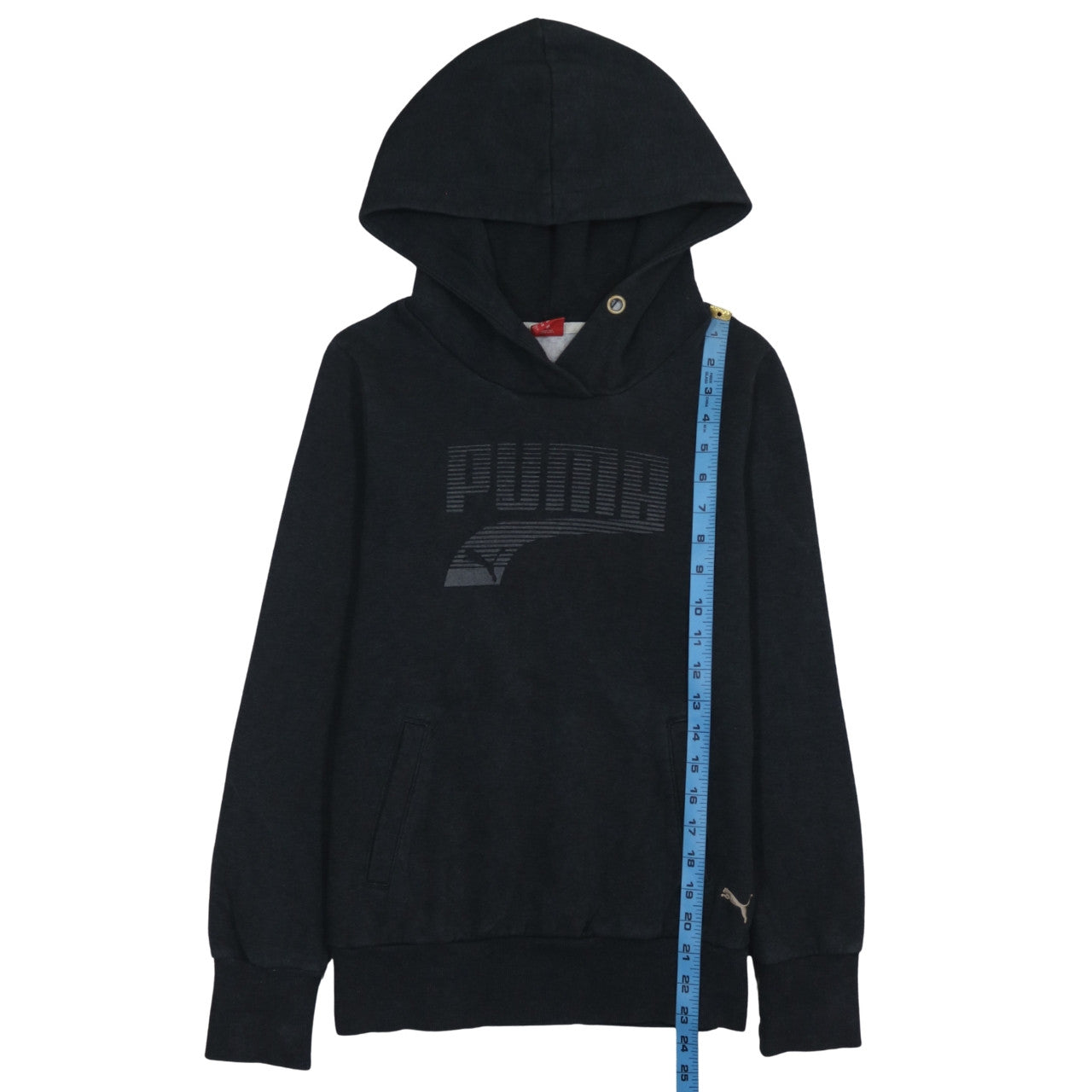 Womens UK Size 10 PUMA Black Pullover Hoodie