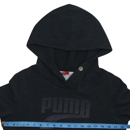 Womens UK Size 10 PUMA Black Pullover Hoodie