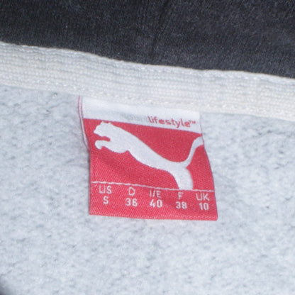 Womens UK Size 10 PUMA Black Pullover Hoodie