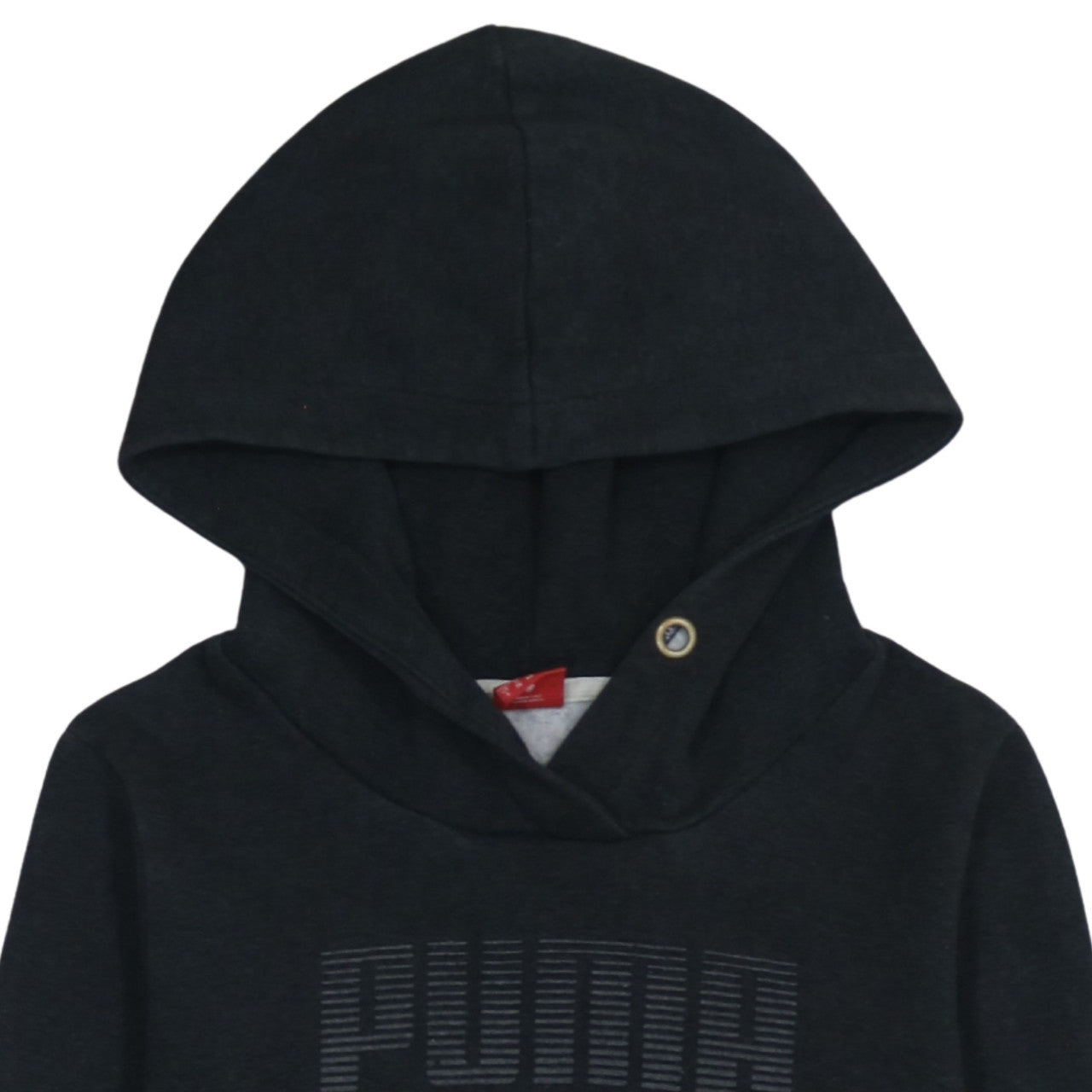 Womens UK Size 10 PUMA Black Pullover Hoodie