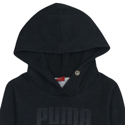 Womens UK Size 10 PUMA Black Pullover Hoodie