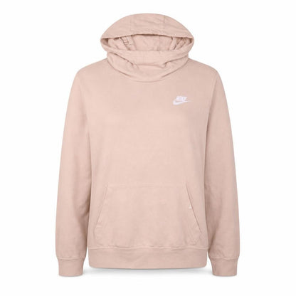 Womens UK Size M Nike Beige Pullover Hoodie