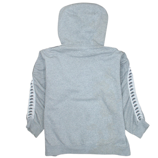 Womens UK Size L Nike Grey Pullover Hoodie