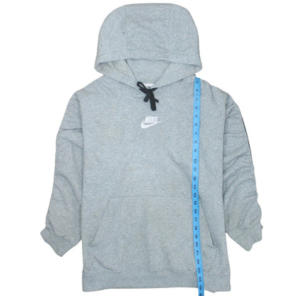 Womens UK Size L Nike Grey Pullover Hoodie